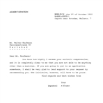 Albert Einstein Letter Signed to Composer Walter Kaufmann -- ''...You know how highly I esteem your artistic competencies...''